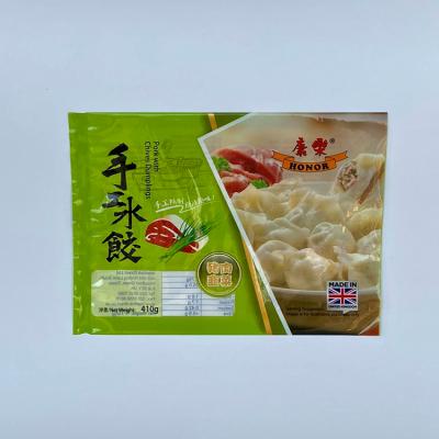 China Shock Resistance Customize Printing Biodegradable Bags For Frozen Food Dumplings Food Packaging Bag Frozen Food Bag Packaging for sale