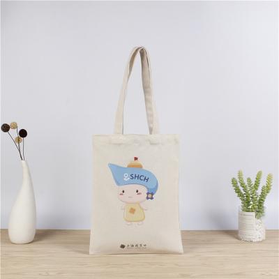 China SHOCK RESISTANCE BIODEGRADABLE Recyclables Customize Printing Large Canvas Tote Bag Custom Organic Cotton Bag Tote Canvas for sale