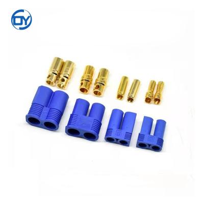 China OUYI EC3/EC5/EC8 Female Automotive Male Insulated Overhead Mold Solder Plugs For Connector Wire for sale