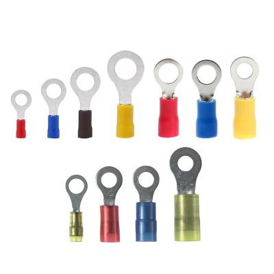 China Wire Connecting Automotive Electrical Cable 250 Terminales Nylon Insulated End End Supports Male Female Crimp Spade Faston Terminal for sale