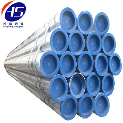 China Best Liquid Pipe Quality ASTM A795 GR.A/B Mild Carbon Steel Profile Galvanized Round Tube Iron Pipe for sale