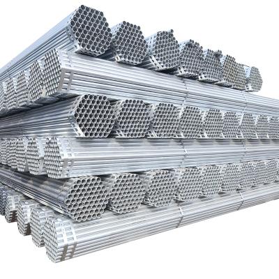 China Green Liquid Pipe House Furniture Pipe JDG BS1387 Hot Dip Galvanized Steel Pipe Round Hot Rolled Galvanized Steel Pipe Galvanized Pipe For Greenhouse for sale