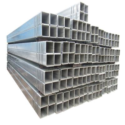 China Structure Pipe Hot Dip Galvanized GI Pre Galvanized Steel Pipe Galvanized Steel Pipe Square Tube for sale