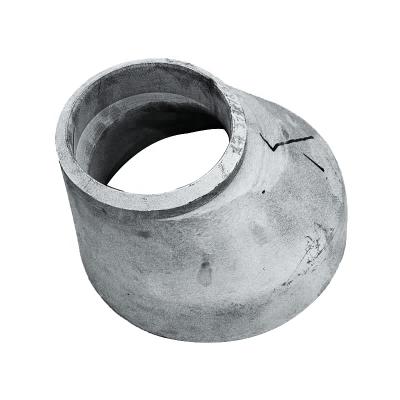 China Pipe Connecting Reducer Eccentric Carbon Steel ASME A234 WPB Q235B DIN JIS Change Pipe Standard Size for sale