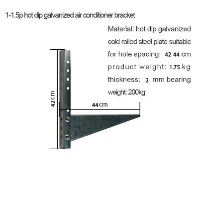 China Outdoor Steel Slot Support Air Conditioning Steel Support Block for sale