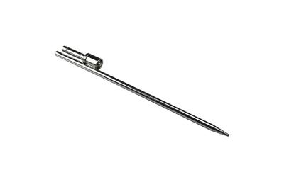 China 60CM Chrome Coated Sliver Metal Spike Pin Base With Bearing Rotator for sale