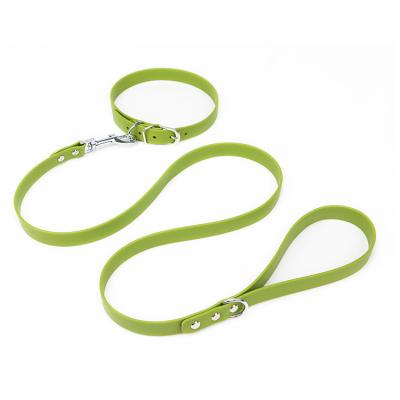 China Sustainable Hot Sale Pet Product Durable Waterproof Band Dog Collar And Dog Leash for sale