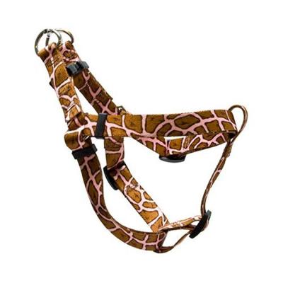 China BREAKOUT Custom Design Cloth Animal Dog Harness Print Step-in Dog Lift Harness Pet Invest Easy Walk For Large Dog for sale