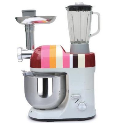 China Design Tilt Head All In One Kitchen Mixer Dough Bread Food Mixer 1300W Capacity Smart Bakery Blender 5L for sale