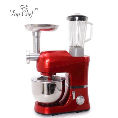 China 2021 Design Kitchen Machine Food Mixer Sausage Filler Dough Preparation Food Meat Grinder Tilt Head 3.5/4.2/5/6/6.5/7/8 L for sale