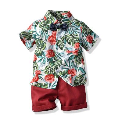 China 2022 Summer Kids Clothing Boys Casual Hot Selling Clothing Sets Boys Shirts Sets Clothes For Kids for sale