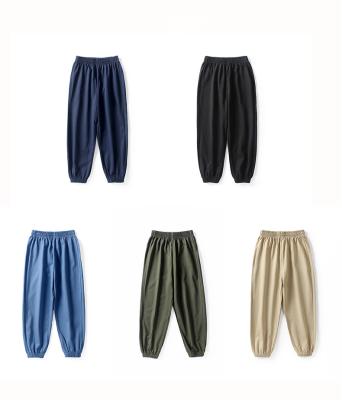 China Wholesale popular solid color anti-pilling casual pants newChildren slim casual pants for sale