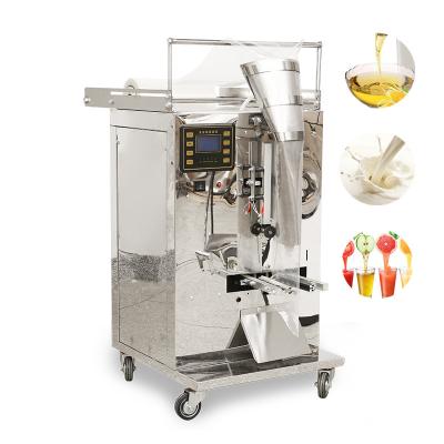 China 2021New Easy Operation Automatic Plastic Packing Machine Price Small In India Cream Sachet Isolation Liquid Filling Packaging Machine for sale