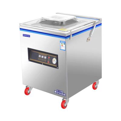 China Food Seafood And Fish Outer Flow With Counting Gas Vacuum Sealing Machine for sale