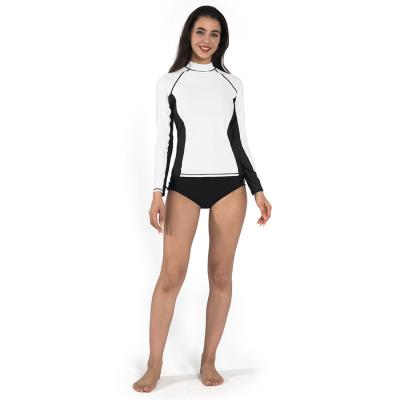 China Sale Long Sleeve Breathable Rash Guard For Surfing Women Support Rash Guard For Woman for sale