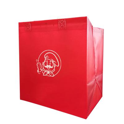 China Eco-friendly eco-friendly foldable reusable custom logo fashion shopping bag printed laminated foldable non woven tote bag for sale