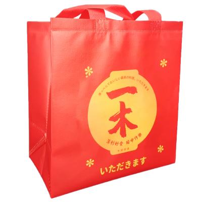 China High Quality Eco-Friendly Wholesale Non Woven Laminated Tote Bag Custom Printed Eco Foldable Logo Reuse Shopping Bag for sale