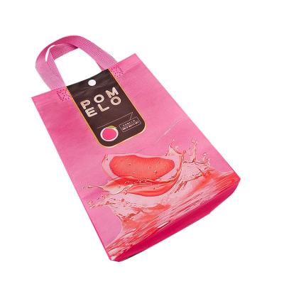 China Wholesale Portable Reusable Nonwoven Eco-Friendly Shopping Bag Environmental Protection Bag With Button for sale