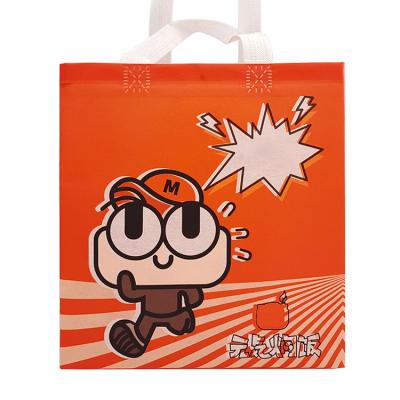 China Eco-friendly Wholesale Custom Printing Environmental Protection Reusing Reusable Bag PP Non Woven Bags for sale