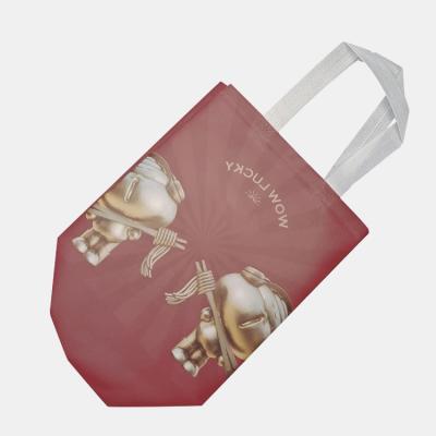 China Chinese factory custom promotional logo eco-friendly printing eco-friendly nonwoven dust bag Burgundy for sale