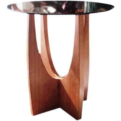 China Art style good quality hot sale large U-shaped coffee table with wooden low wooden coffee table for sale