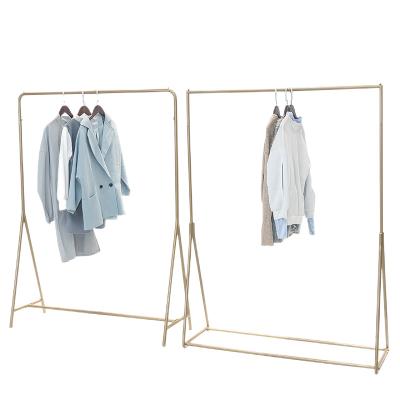 China Factory Manufacture Modern High Quality Various Right Angle Clothes Show Rack Clothes Display Rack for sale