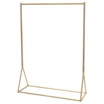 China 2022 new popularity hot sale products modern right angle clothes show rack clothes display rack for sale