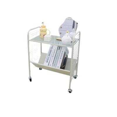 China Minimalist Mobile Service Trolley Serving Catering Trolleys For Wedding Party Storage Home Kitchen for sale