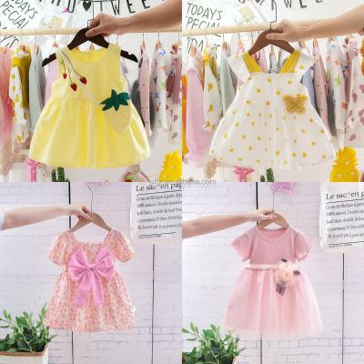 China Anti-wrinkle kids princess dress wholesale manufacturers for sale