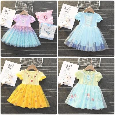 China Anti-wrinkle manufacturers wholesale children princess dress dress Europe and the United States for sale