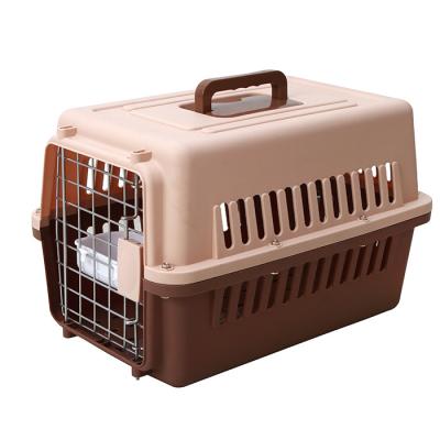 China Small Sustainable Corrugated Plastic Pet Air Carrier Sling For Small Dogs for sale