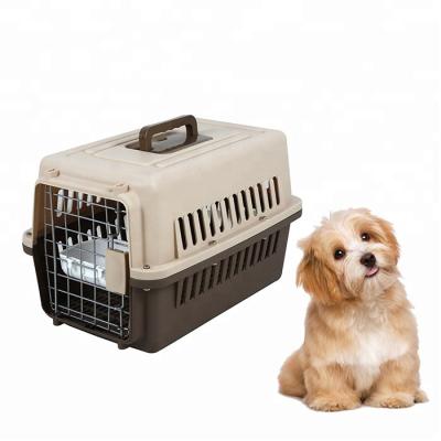 China Sustainable Small Dog Cage Pet Air Pet Carrier Cage Dog Carrier for sale