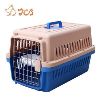 China 2021 New Style Travel Bag Lightweight Portable Airline Dogs Pet Carrier Approved Animal Carrier Cage for sale