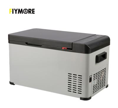 China low noise & DC 12v 24V Compressor Fast Cooling Portable Fridge For Camping for sale