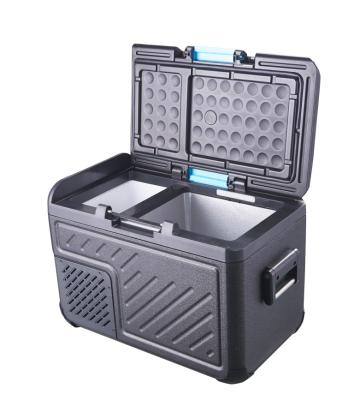 China HDPE Factory Direct Sale AC/DC 25L Portable Car Refrigerator and Mini Compressor Car Freezer for sale