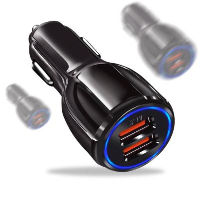 China LED Indicator Unionup Car Adapter USB Charger for sale