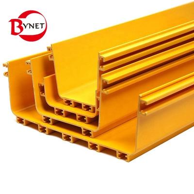 China PVC Data Center 120mm Fiber Cable Tray For Fiber Duct Routing System for sale