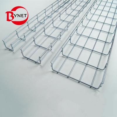 China Ningbo BYnet Hot Sale Steel Electro Galvanized Wire Mesh Cable Tray For Data Center for sale