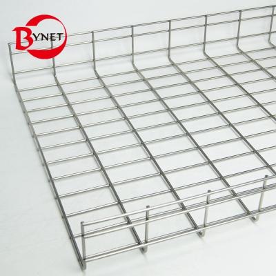 China Corrosion Resistance 304 Stainless Steel Wire Mesh Steel High Strength Cable Tray for sale