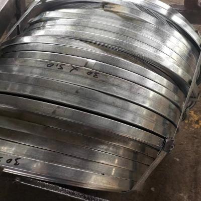 China Forms Best Quality Galvanized Steel Strip For Armoring 25*3mm for sale