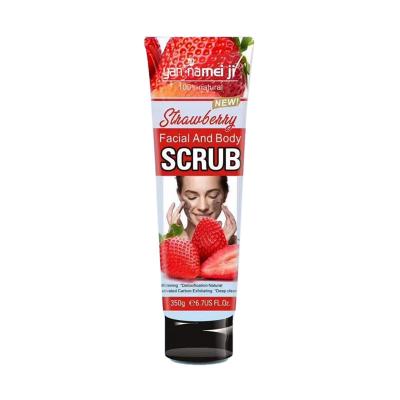 China Whitening Body Skin Strawberry Good Quality Peach Whitening Body Face 2 In 1 Scrub Private Label For Home for sale