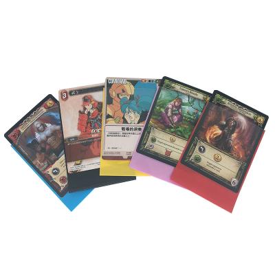 China Fashion High Quality Card Game Sleeves Soft Board Game Card Sleeves Board Game Card Sleeve for sale