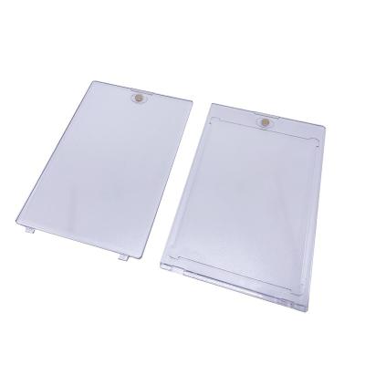 China Crystal Clear New Fashion Hard Sleeves For Cards Hard Plastic Sports Card Hard Sleeve Plastic Trading Card Sleeves for sale