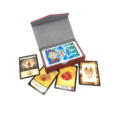 China Leather Trade Yugioh Premium Dice Card Collection And Deck Box Board Game Collecting Board Game Accessories Cards Pack Box for sale