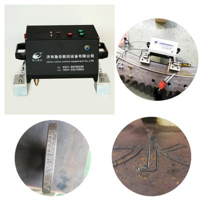 China 150*80mm Or Customized Portable Pneumatic CNC Dot Pin Marking Machine For Metal for sale