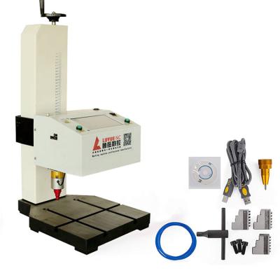 China Material Column Dot Pin Marking Machine, Metal Nameplate Marking Machine for sale