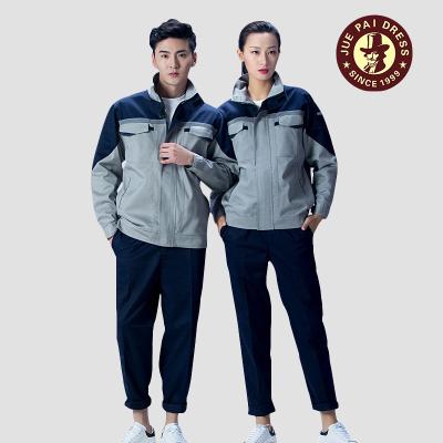 China Anti-static men and women overall in clothing and warehouse wear resistance manufacturing docker work clothes for sale