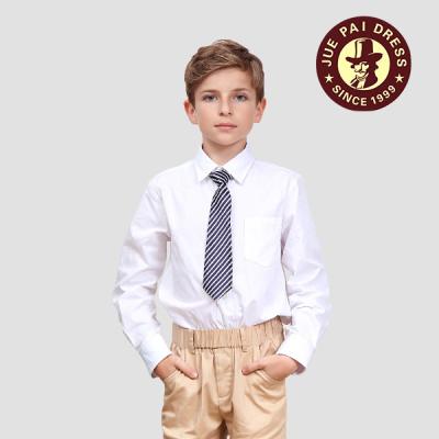 China White Shirts And Khaki Pants For Children School Uniform Anti-pilling for sale