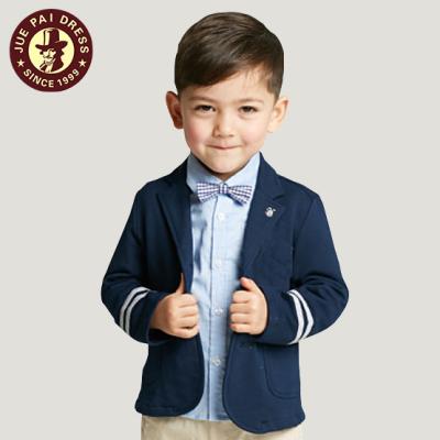 China Anti-wrinkle Little Boy Navy Blue Winter Uniform Jacket for sale