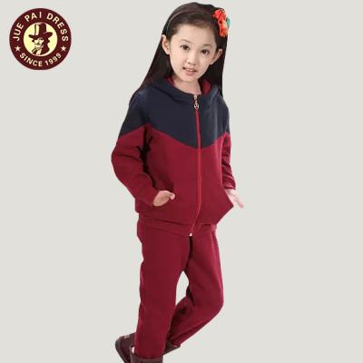 China OEM Casual Kids Warm Up Costume Wholesale Kids Tracksuits for sale